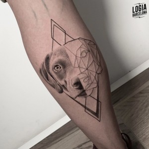 tatuaje_pierna_perro_ferran_torre_logiabarcelona  
